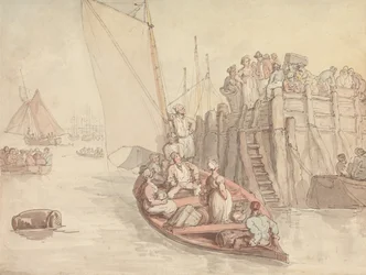 Ein Pier in Amsterdam (Version A)